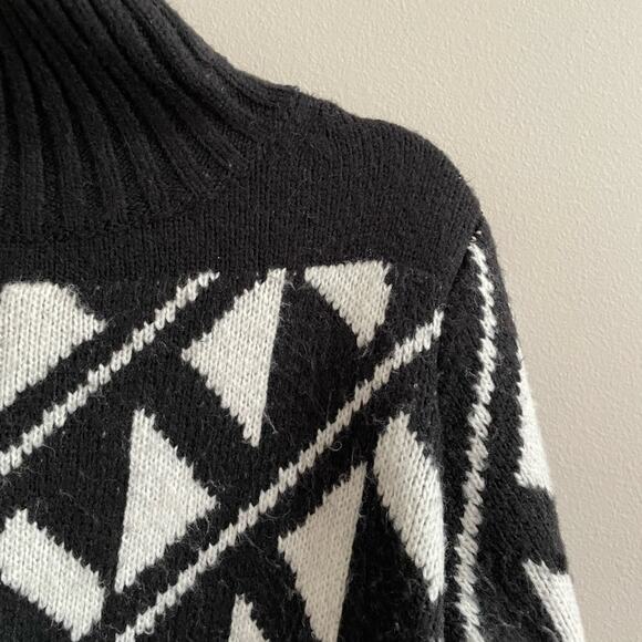 Ann Taylor Wool Blend Turtleneck Sweater - Picture 3 of 5